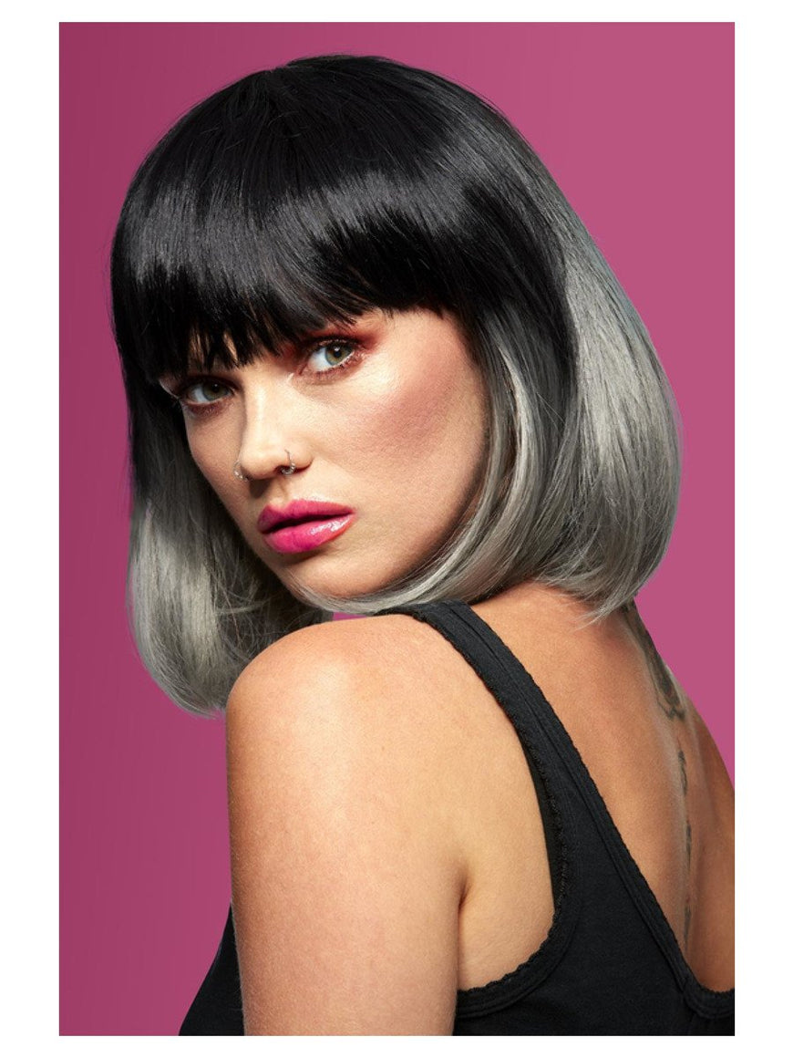 Alien Grey Ombre Glam Doll Wig each