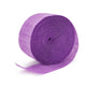 Lavender Crepe Streamer 24m - Party Savers