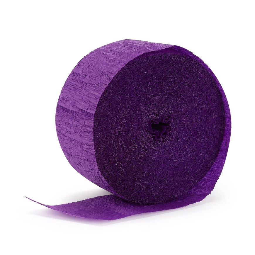 Lavender Crepe Streamer 24m - Party Savers