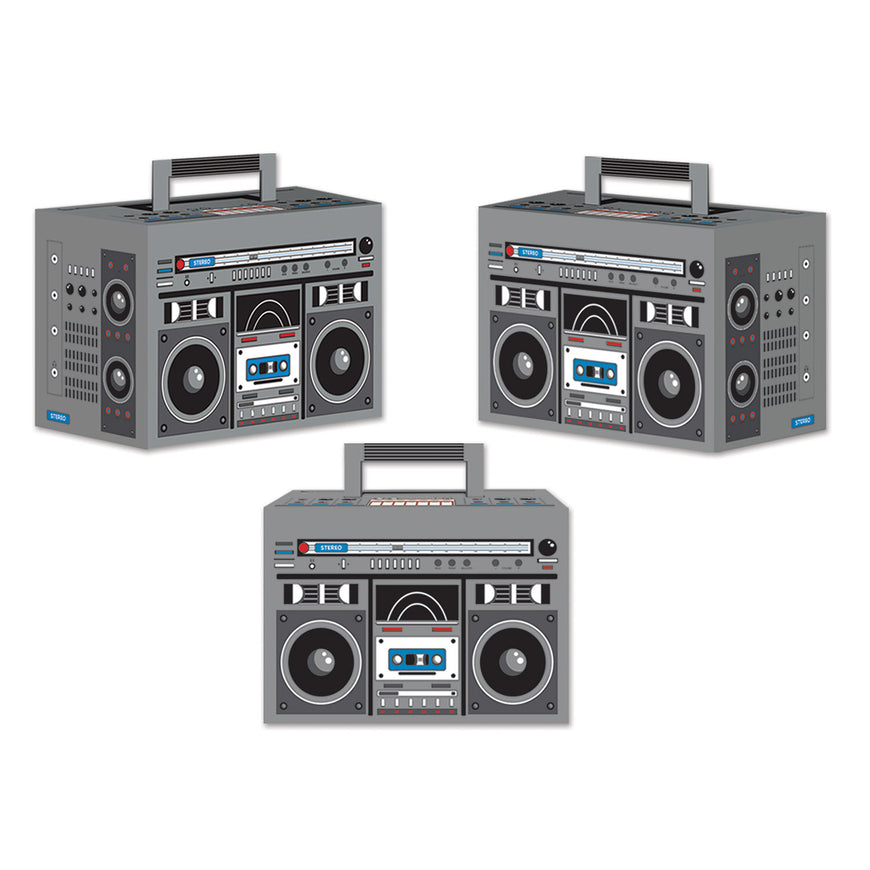 Boom Box Favor Boxes 3pk - Party Savers