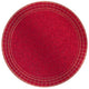 Apple Red Prismatic Round Paper Plates 17cm 8pk