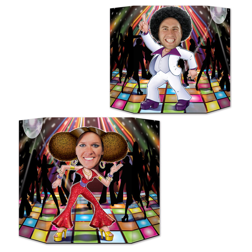 Disco Couple Photo Prop 97cm x 63cm - Party Savers