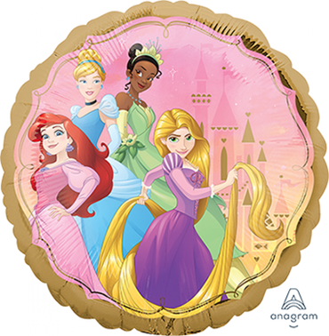 Disney Princesses Once Upon A Time Foil Balloon 45cm - Party Savers