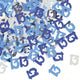 Blue Glitz 13th Birthday Confetti 14gms - Party Savers