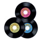 Plastic Records 3pk - Party Savers