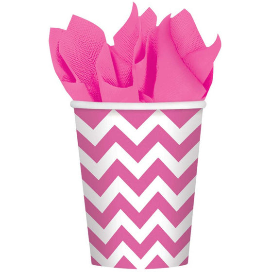 Chevron Cups 266ml 8pk