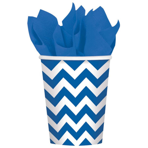 Chevron Cups 266ml 8pk