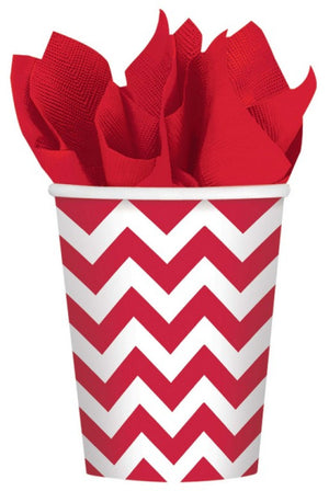 Chevron Cups 266ml 8pk