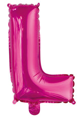 Letter R Bright Pink Foil Balloon 35cm - Party Savers