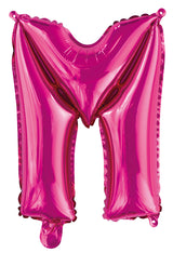 Letter R Bright Pink Foil Balloon 35cm - Party Savers