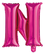 Letter R Bright Pink Foil Balloon 35cm - Party Savers