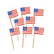 U S Flag Picks 50pk - Party Savers