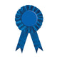 Blue Award Ribbon 3.75in x 6.5in Each