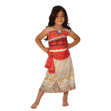 Girls Costume - Moana Classic - Party Savers