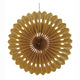 Gold Decorative Fan 40cm - Party Savers