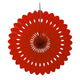 Red Decorative Fan 40cm - Party Savers