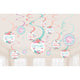 Free Spirit Happy Birthday Spiral Decorations 12pk