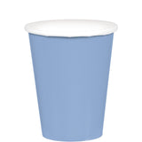 Robin Egg Blue Paper Cups 266ml 20pk - Party Savers