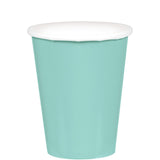 Robin Egg Blue Paper Cups 266ml 20pk