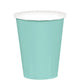 Robin Egg Blue Paper Cups 266ml 20pk