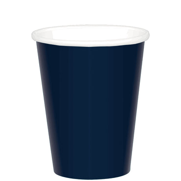 Navy Paper Cups 266ml 20pk