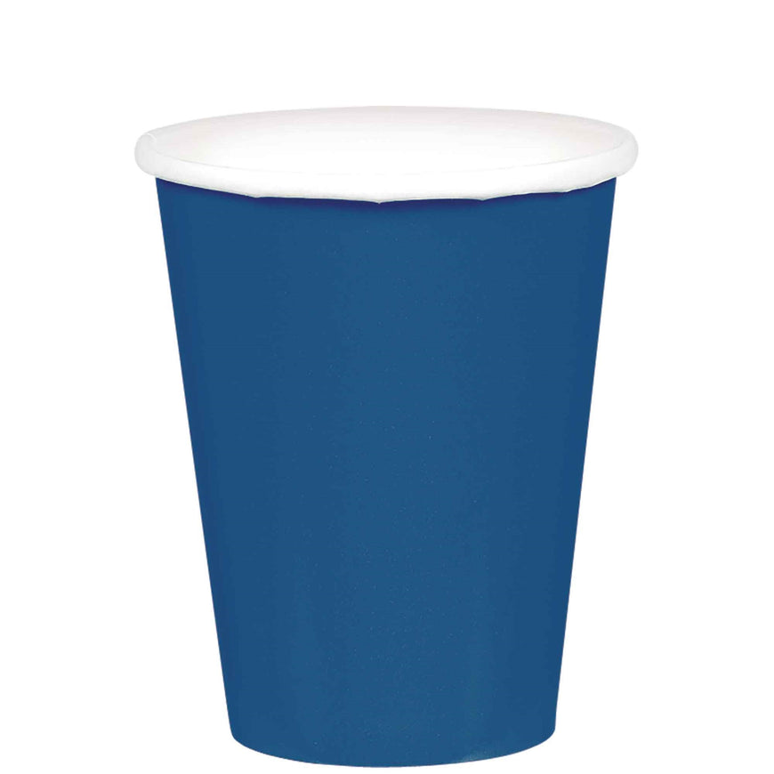 Robin Egg Blue Paper Cups 266ml 20pk - Party Savers