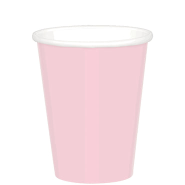 Blush Pink Paper Cups 266ml 20pk