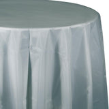 Berry Plastic Round Tablecover 213cm - Party Savers