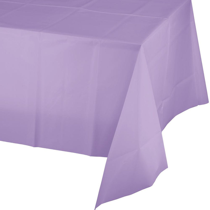 Berry Plastic Rectangular Tablecover 137cm x 274cm - Party Savers