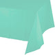 Robin Egg Blue Plastic Rectangular Tablecover 137cm x 274cm - Party Savers