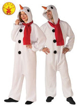 Adult's Costume - Snowman Onesize Jumpsuit