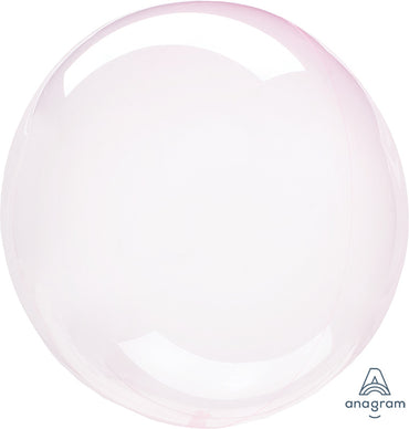 Crystal Clearz Petite Light Pink Round Balloon - Party Savers