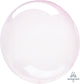 Crystal Clearz Petite Light Pink Round Balloon - Party Savers