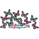 Butterfly Fantasy Headwreath each