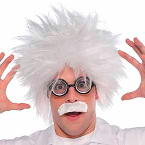 Mad Scientist Wig Kit Each