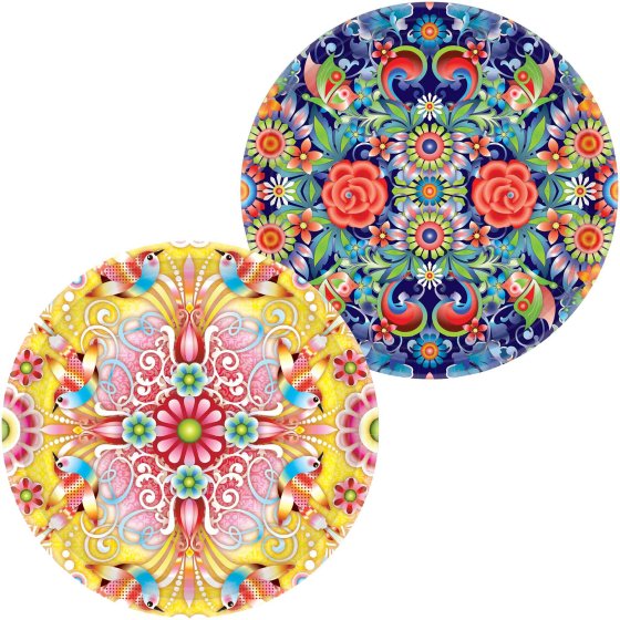 Catalina  Round Paper Plates 17cm 8pk