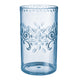 Boho Vibes Blue Floral Highball Tumbler Each