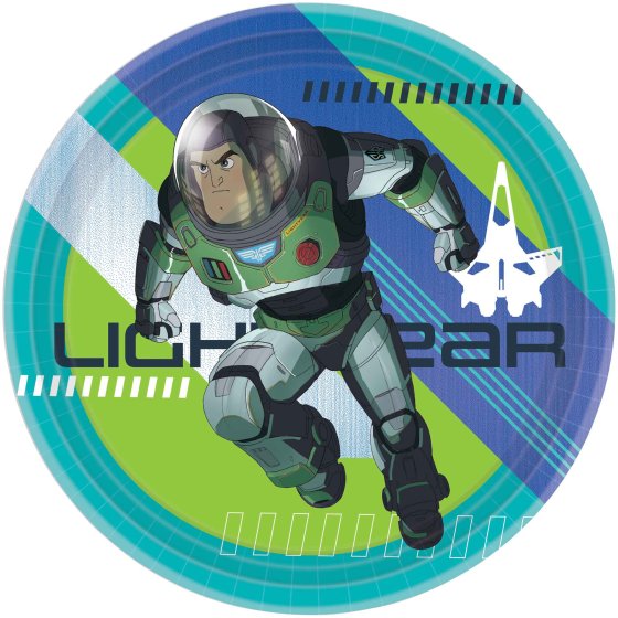 Buzz Lightyear Paper Plates 23cm 8pk