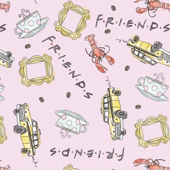 Friends Lunch Napkins 16pk