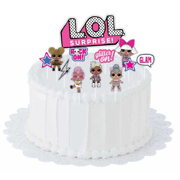 LOL Surprise Together 4EVA Cake Topper Kit