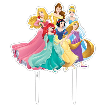 Disney Princesses Acrylic Cake Topper 14cm x 17cm Each