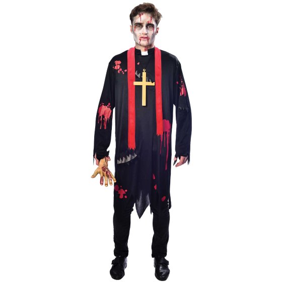 Zombie Vicar Men's Costume