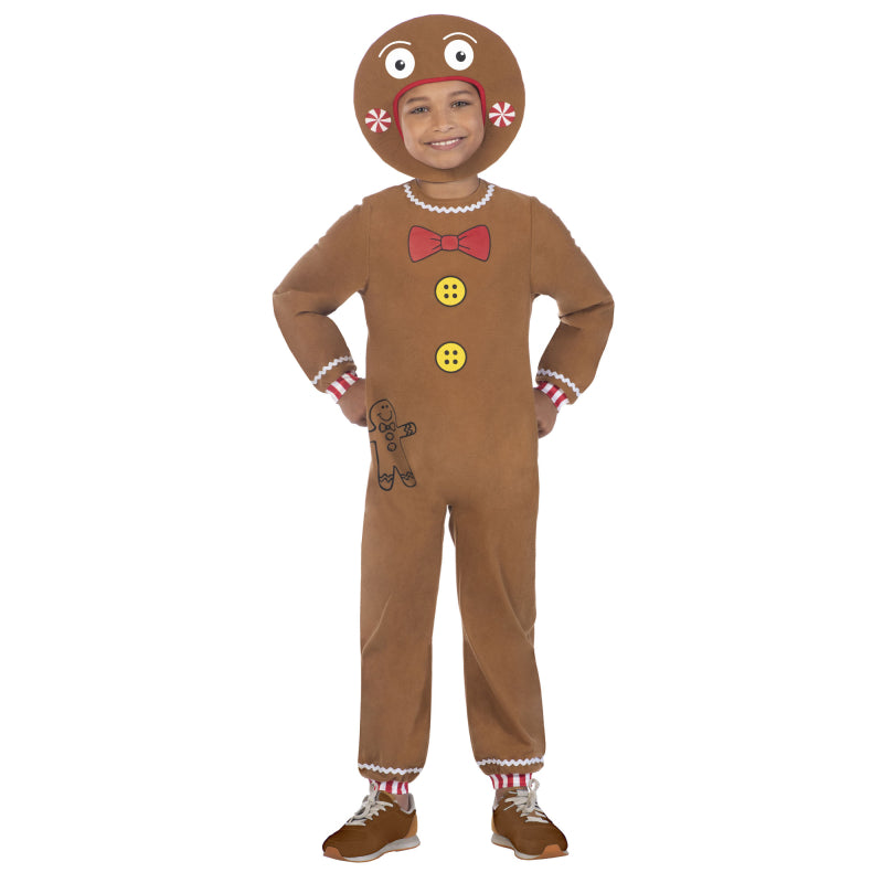 Costume Gingerbread Man Child 3-4 Years