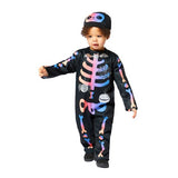 Ombre Skeleton Girls Costume