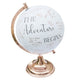 Botanical Wedding Guest Book Globe Each