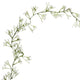 Botanical Wedding White Gypsophila Foliage Garland 1.8m Each