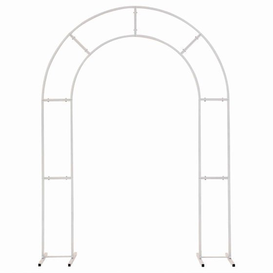 Botanical Wedding White Arch Frame 2m Each