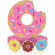 Donut Time Centrepiece Honeycomb 30cm x 23cm