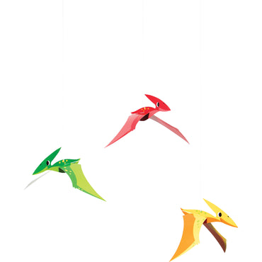 Dino Party Decor Cutouts 3D Decorations 81cm 3pk - Party Savers