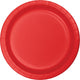 Classic Red Dinner Paper Plates 23cm 24pk